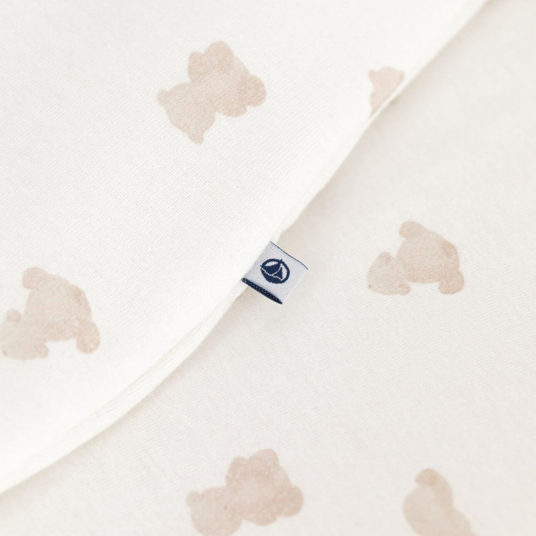 Petit Bateau Baby Ivory Teddy Bear Sleeping Bag