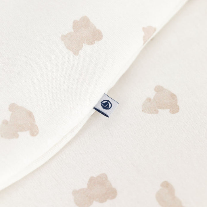 Petit Bateau Baby Ivory Teddy Bear Sleeping Bag