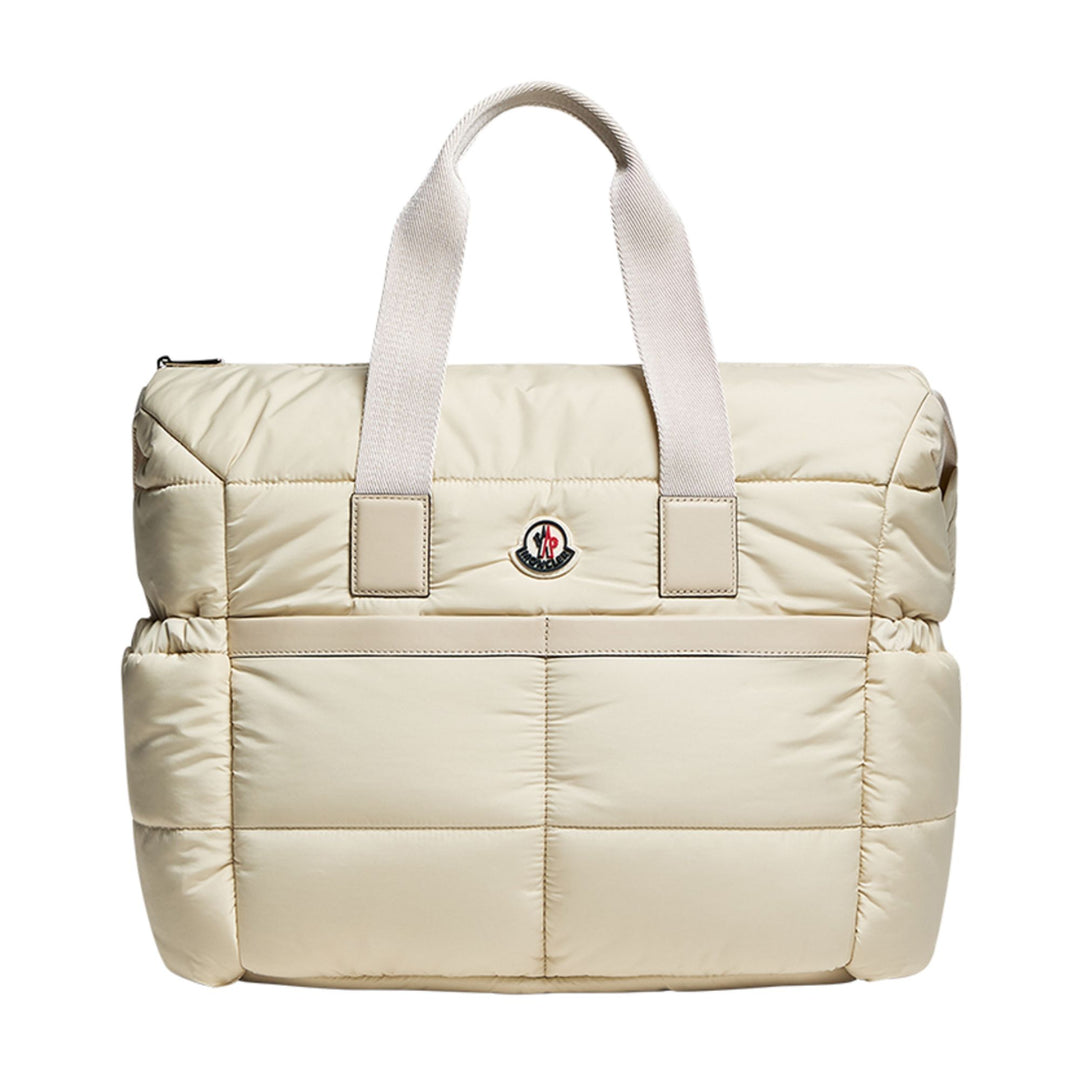Moncler Nylon Cream Mommy Bag