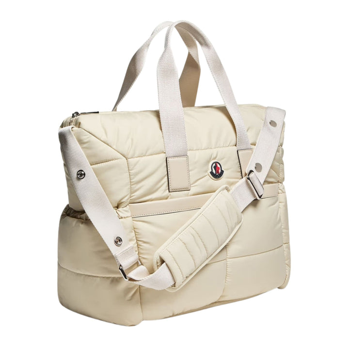 Moncler Nylon Cream Mommy Bag