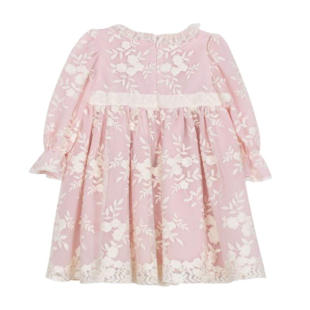 Patachou Baby Girls Pink Floral Dress