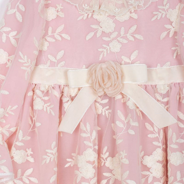 Patachou Baby Girls Pink Floral Dress