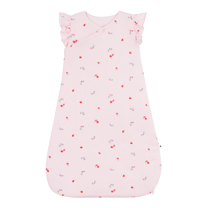 Petit Bateau Baby Girls Floral Pink Sleeping Bag
