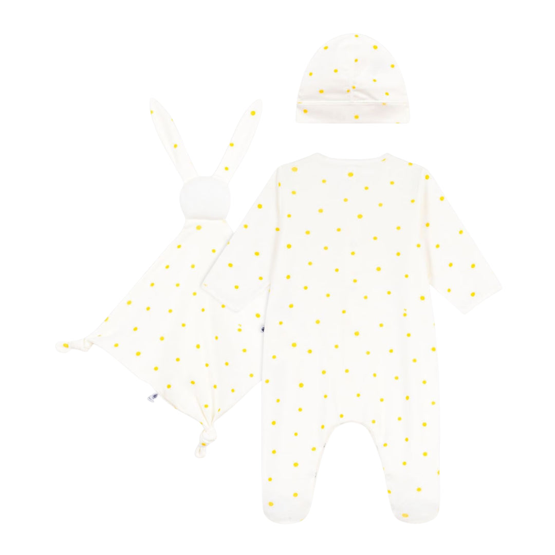 Petit Bateau Baby Three-Piece Sun Ensemble