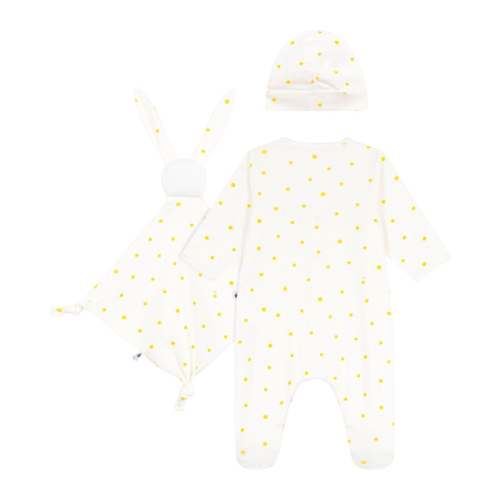 Petit Bateau Baby Three-Piece Sun Ensemble