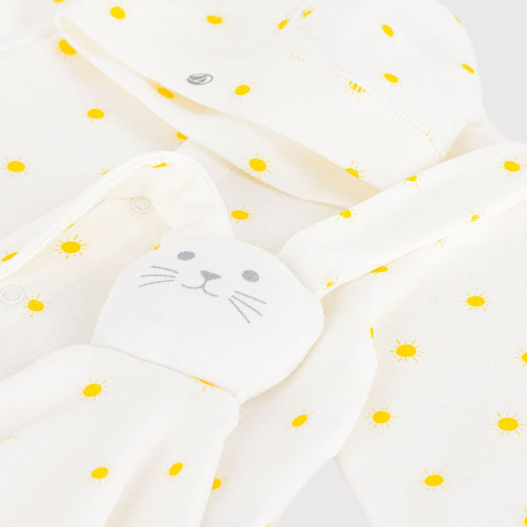 Petit Bateau Baby Three-Piece Sun Ensemble