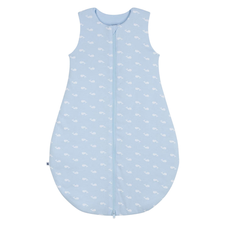 Petit Bateau Baby Whale Blue Sleeping Bag