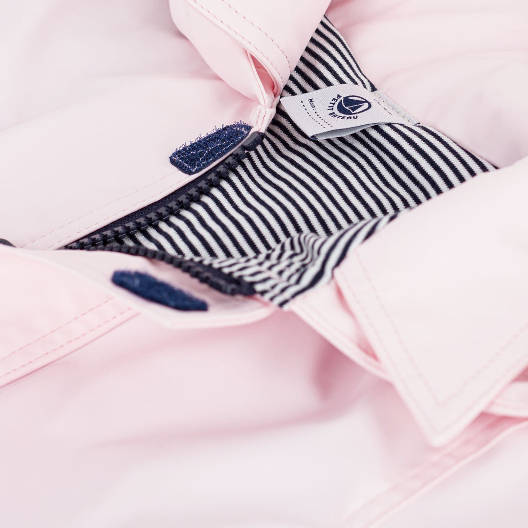 Petit Bateau Baby Girls Pink Raincoat