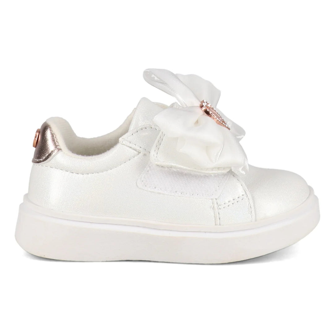 Badgley Mischka Dalia White Sneakers