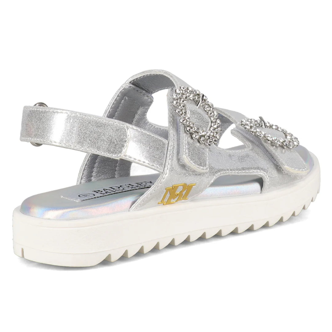 Badgley Mischka Sadie Silver Sandals