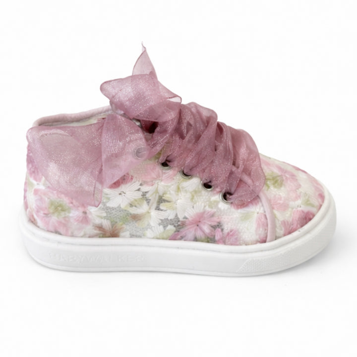 Baby Walker Baby Girls Floral Sneakers
