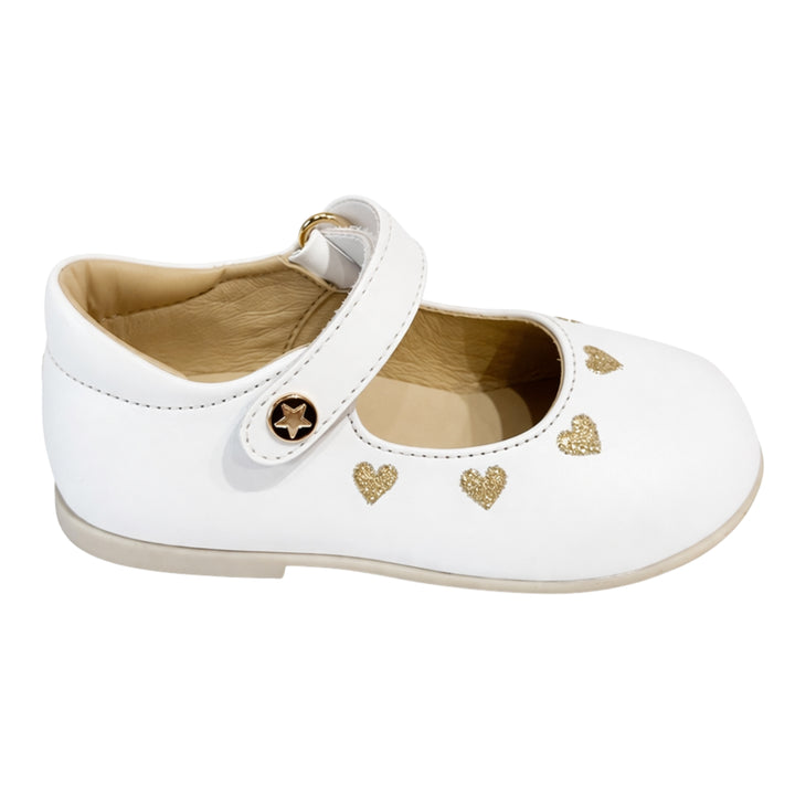 Naturino Baby Girls Sisla White Shoes