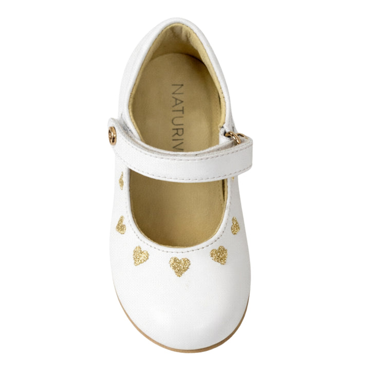 Naturino Baby Girls Sisla White Shoes