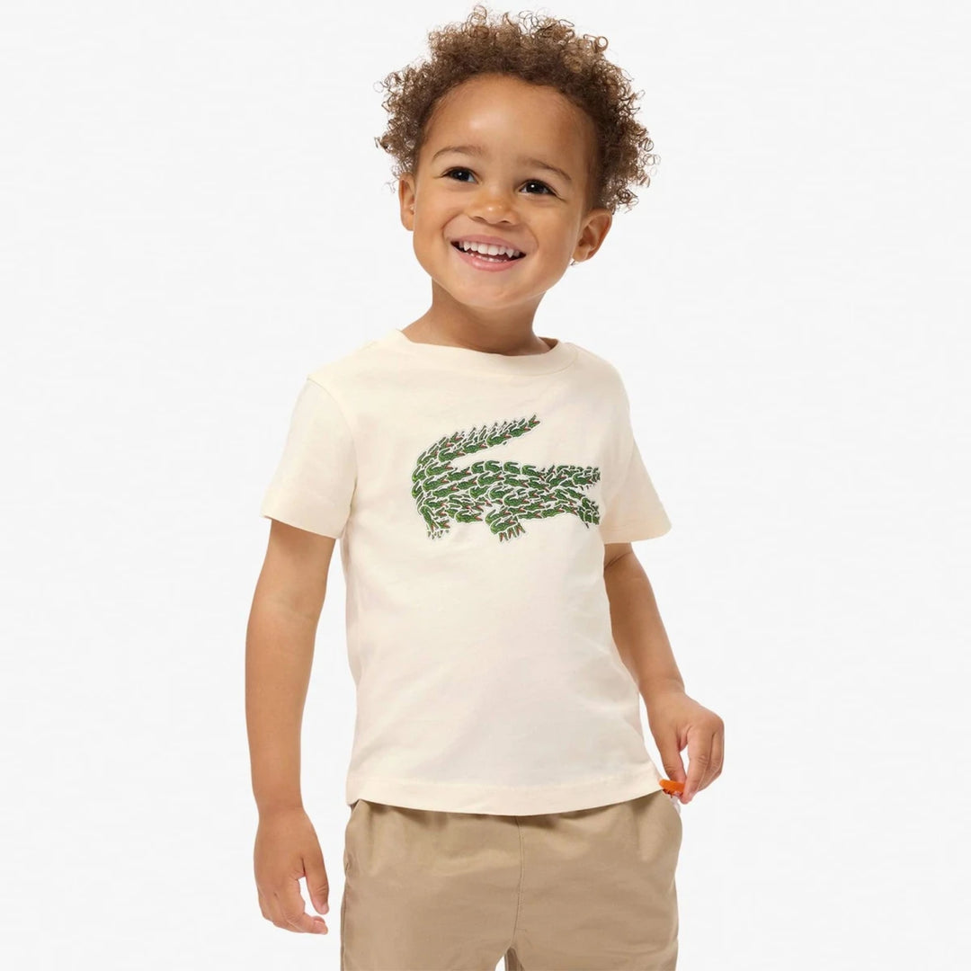 Lacoste Beige Croc T-Shirt
