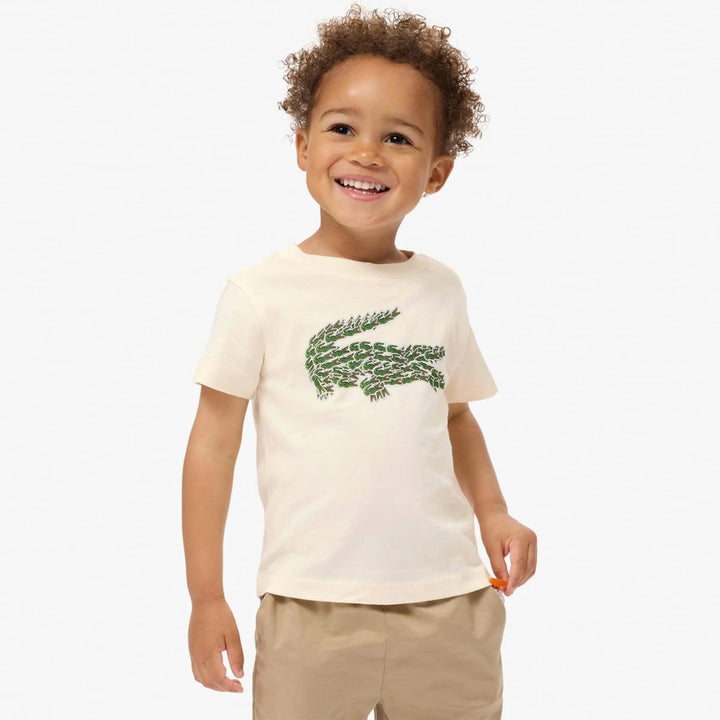 Lacoste Beige Croc T-Shirt