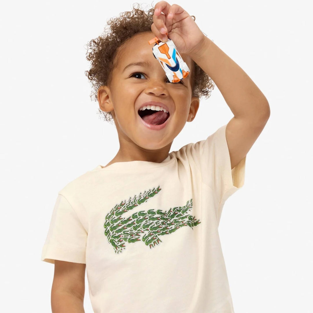 Lacoste Beige Croc T-Shirt