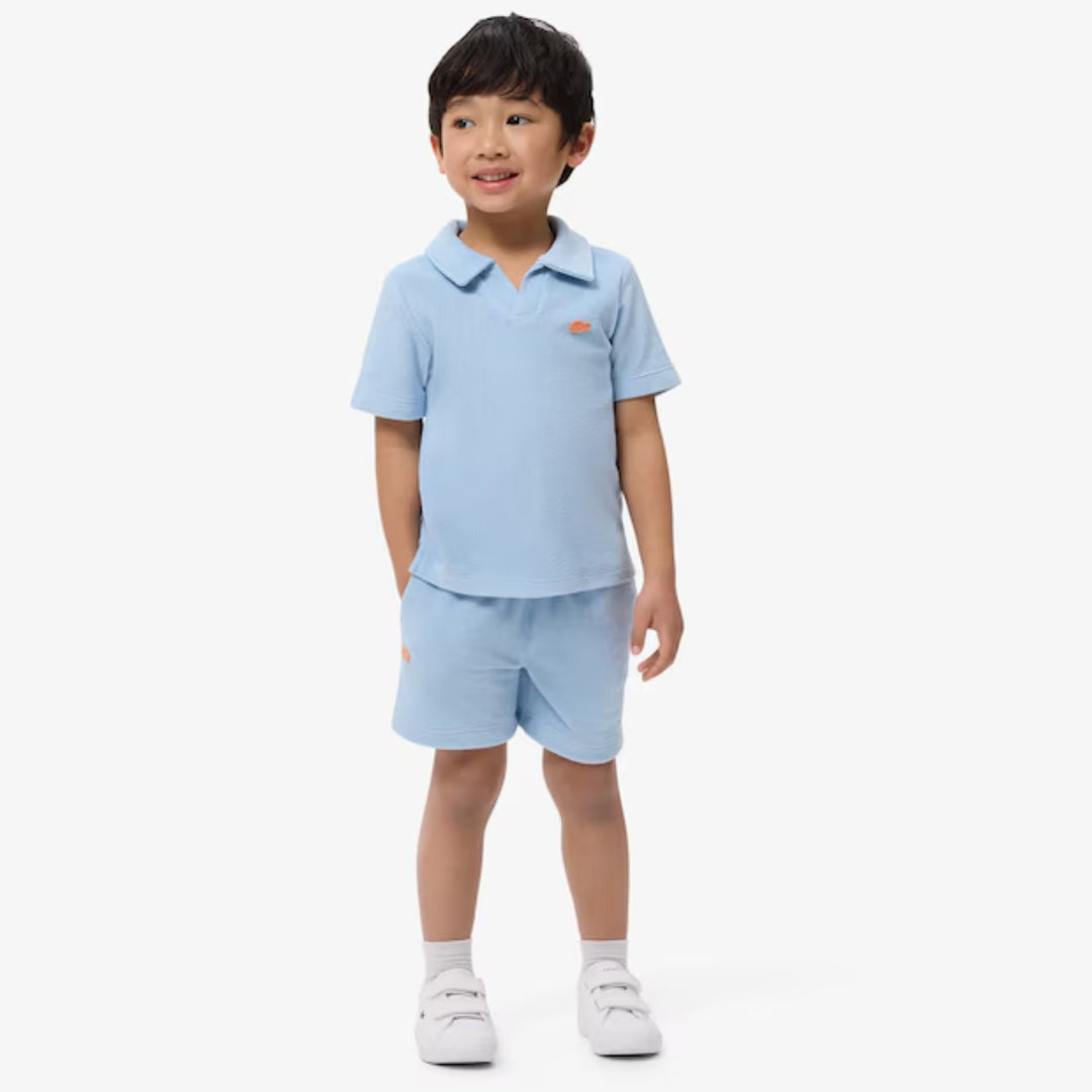 Lacoste Blue Terry Shorts