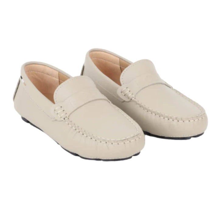 Hugo Boss Beige Loafers