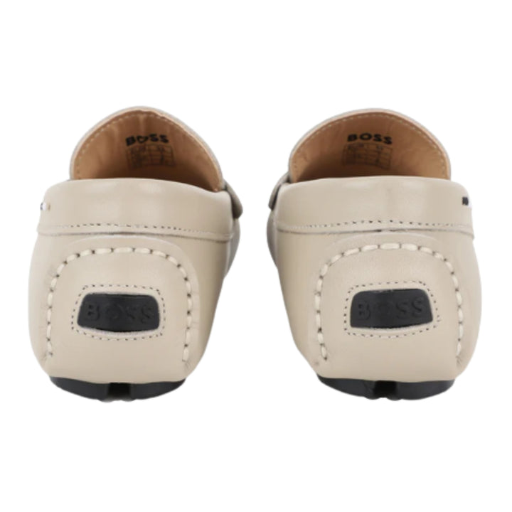 Hugo Boss Beige Loafers