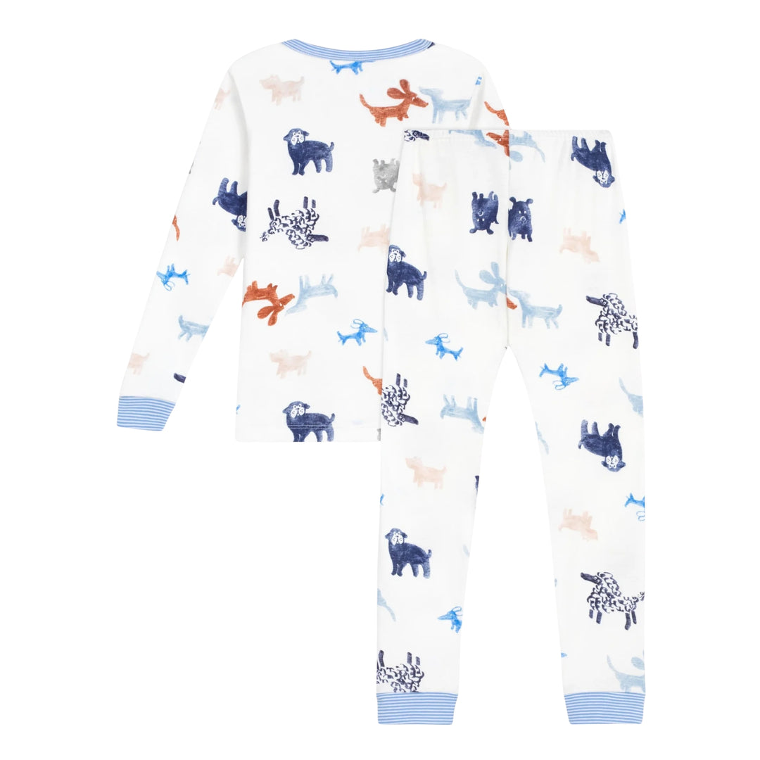 Petit Bateau Dog Print Pyjamas