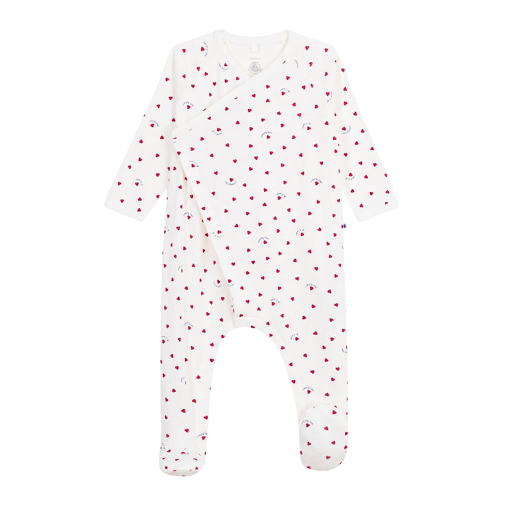 Petit Bateau Baby Small Hearts Pyjama