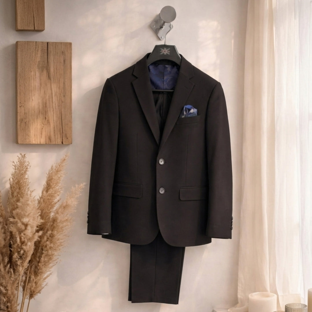 Soul of London Black Suit