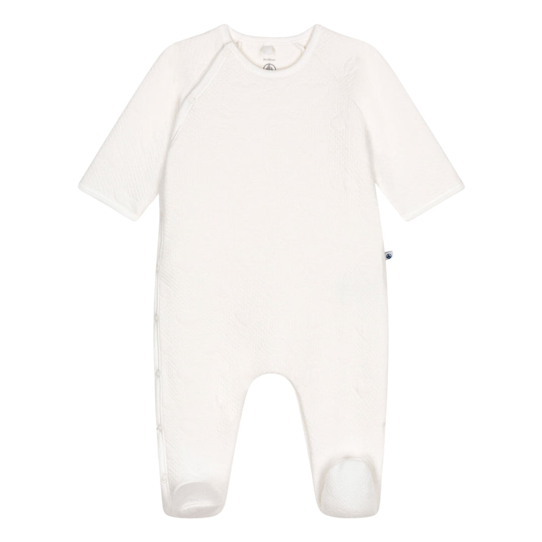 Petit Bateau Baby Heart Puff Pyjama