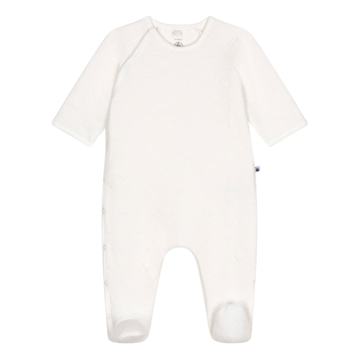 Petit Bateau Baby Heart Puff Pyjama