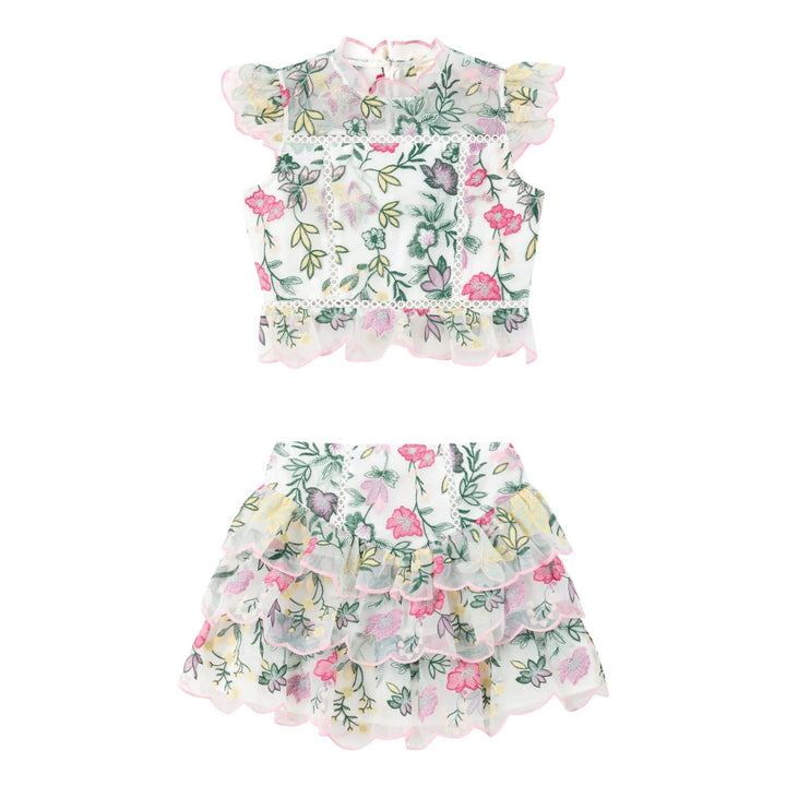 Marlo Ilaria Embroidered Ensemble