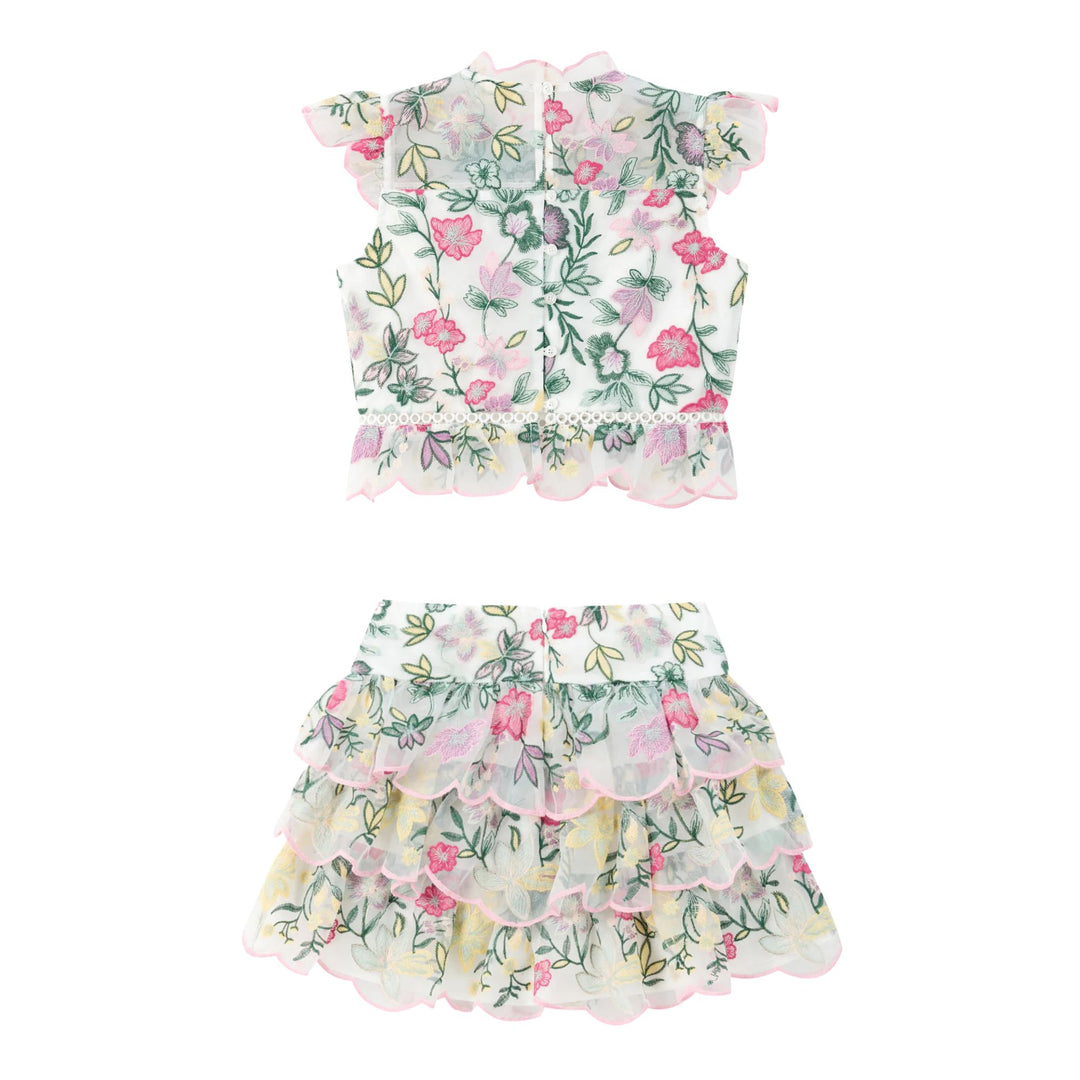 Marlo Ilaria Embroidered Ensemble