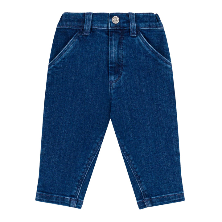 Petit Bateau Baby Boys Blue Jeans