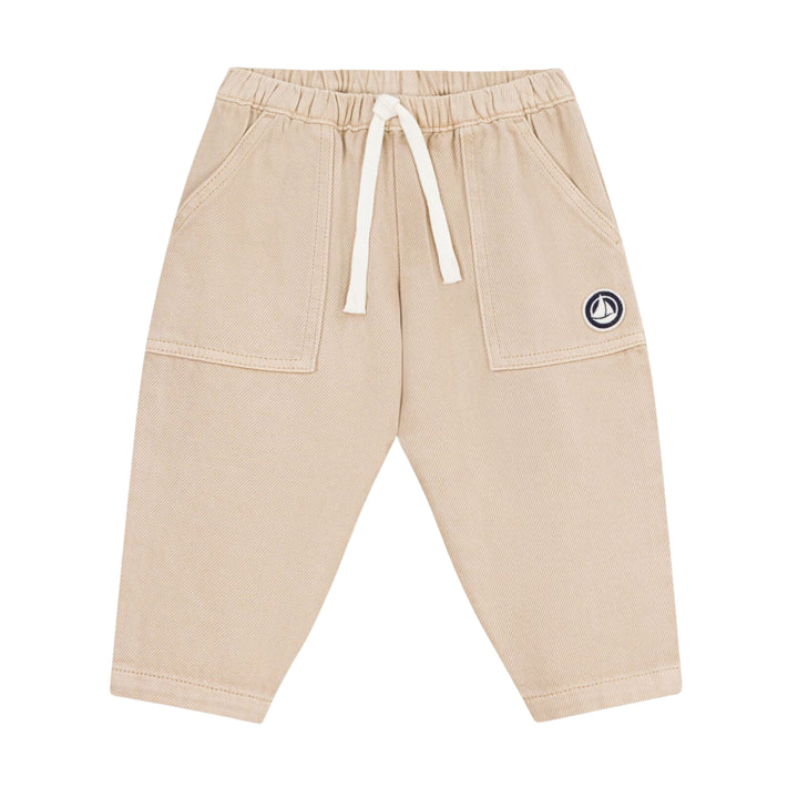 Petit Bateau Baby Boys Beige Pants