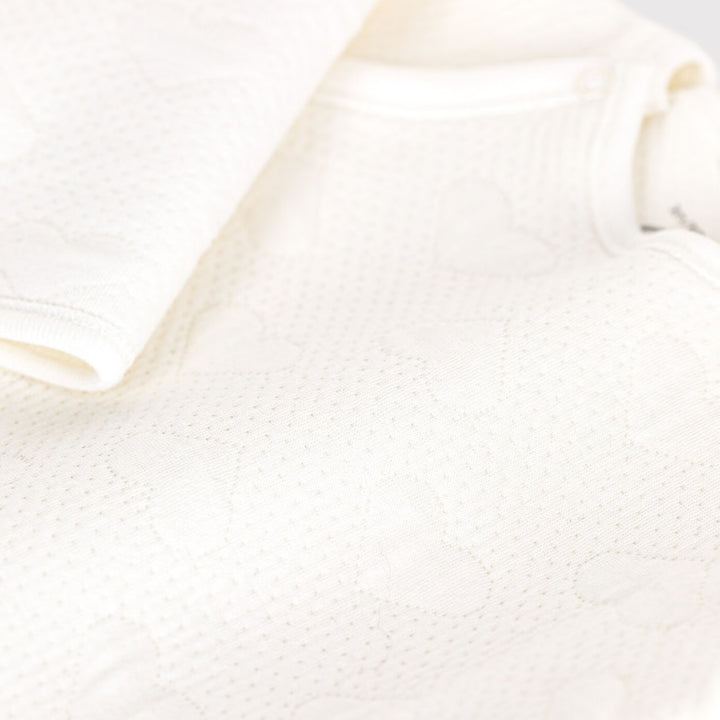 Petit Bateau Baby Heart Puff Pyjama