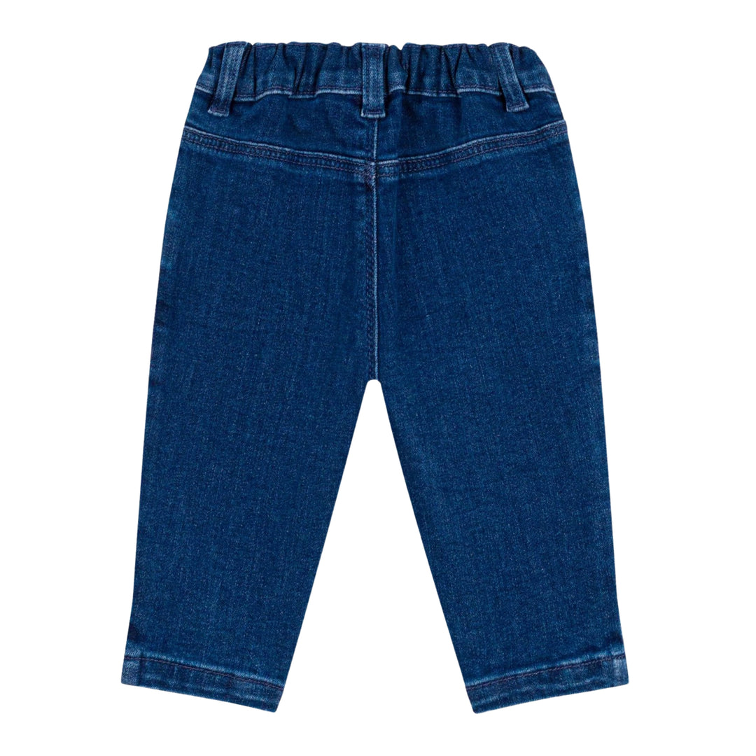 Petit Bateau Baby Boys Blue Jeans