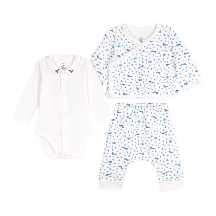 Petit Bateau Baby Boys Fox Pyjama Ensemble