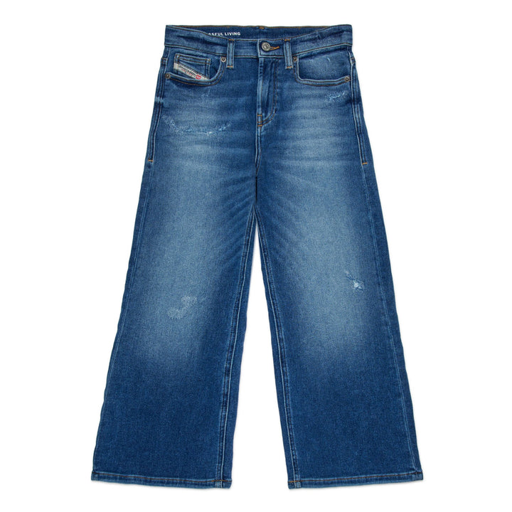 Diesel Wide Leg Jeans