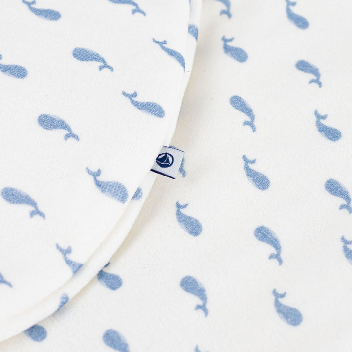 Petit Bateau Baby Boys Whale Sleeping Bag