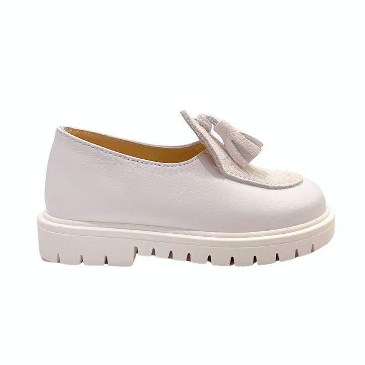 Baby Walker Baby Boys White Tasselled Loafers