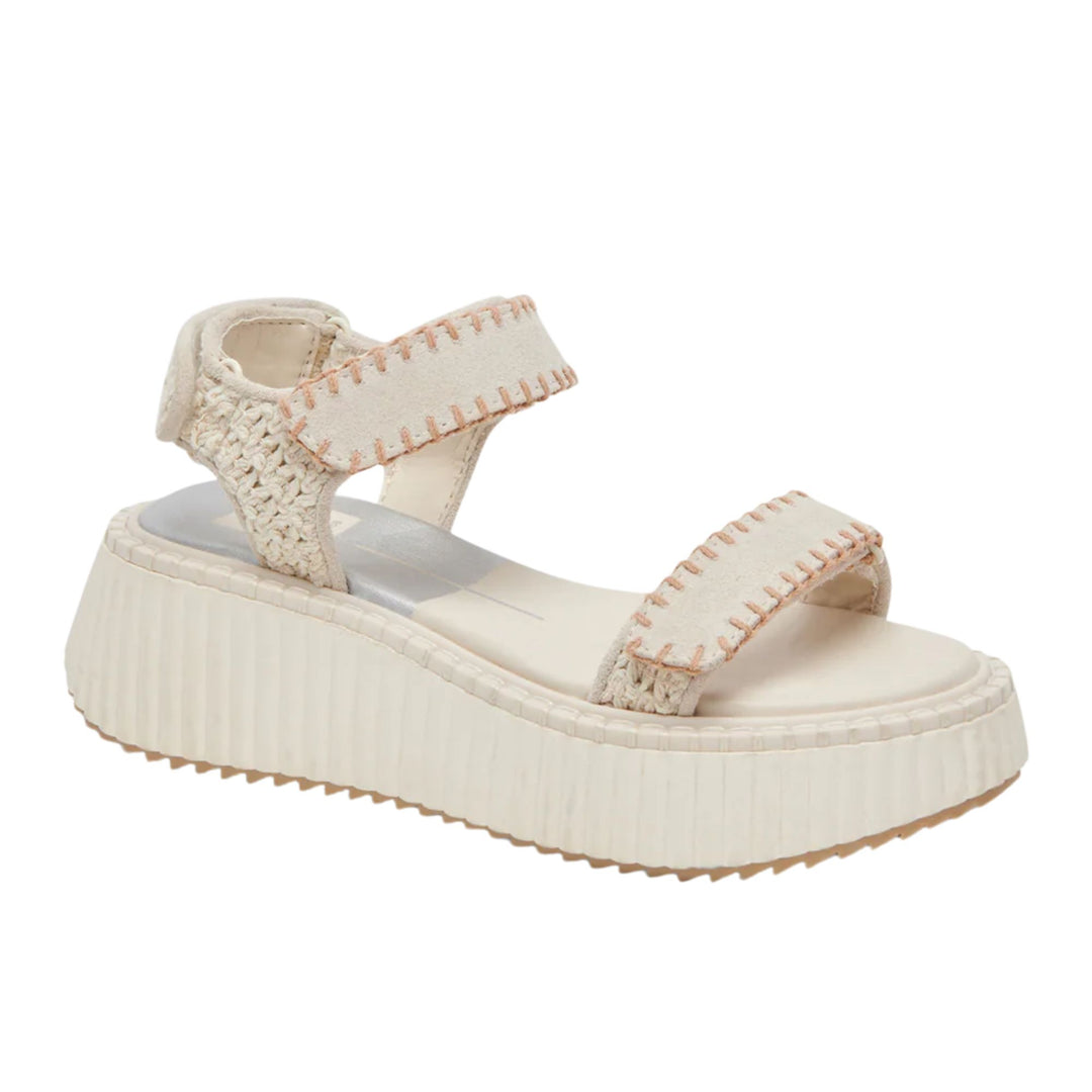 Dolce Vita Womens Ivory Sandals