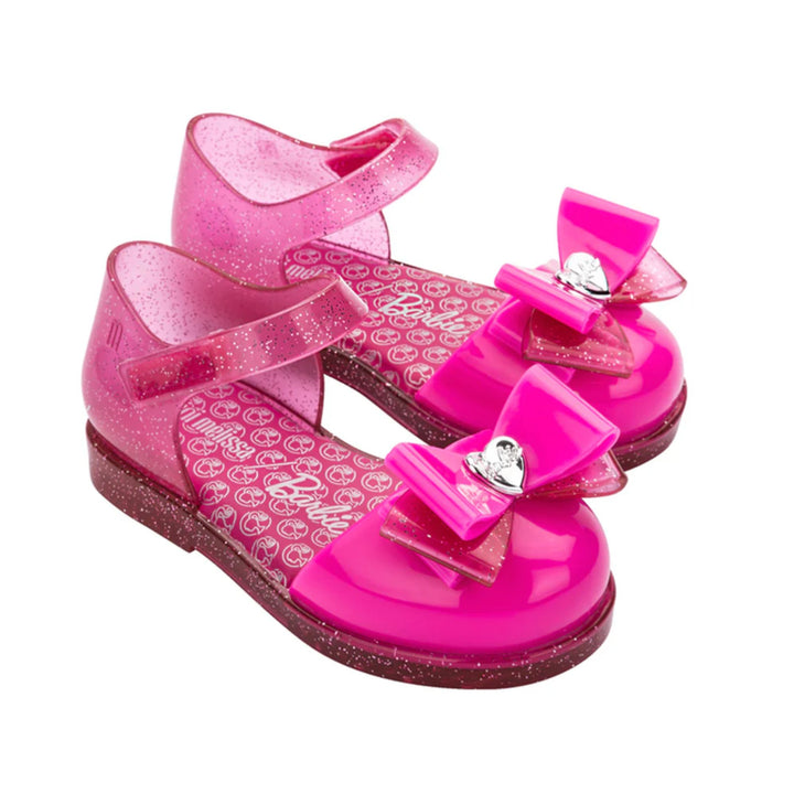 Mini Melissa Baby Girls Amy + Barbie Fuchsia