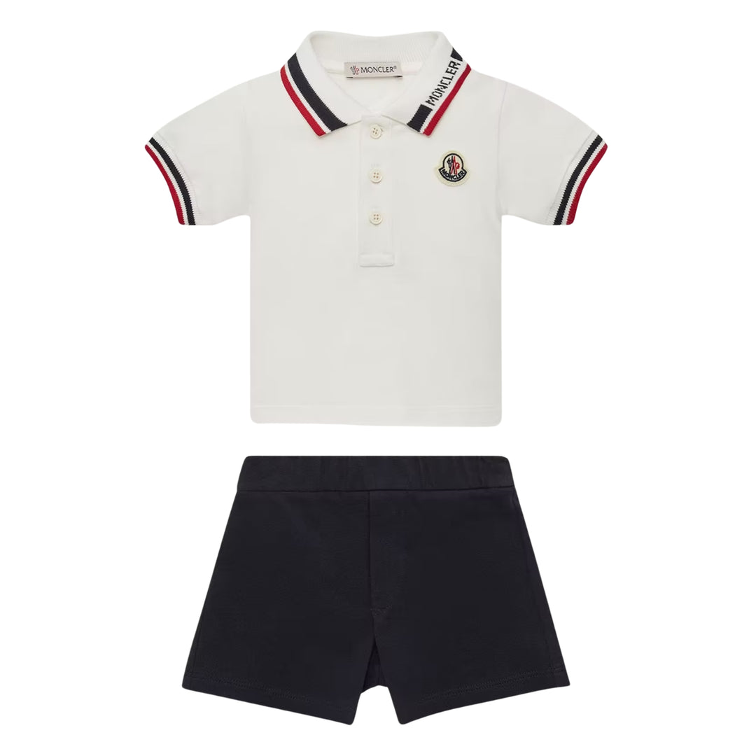 Moncler Baby Boys Tricolour-Trimmed Ensemble