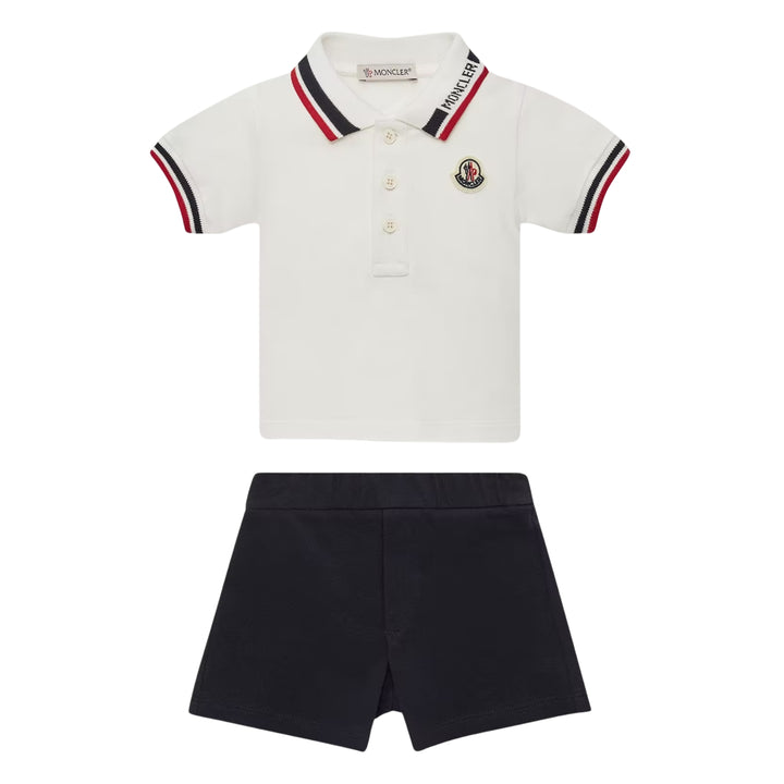 Moncler Baby Boys Tricolour-Trimmed Ensemble