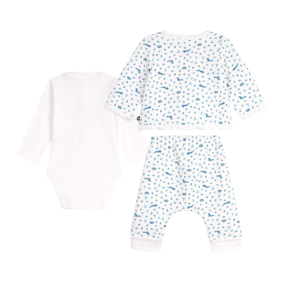 Petit Bateau Baby Boys Fox Pyjama Ensemble