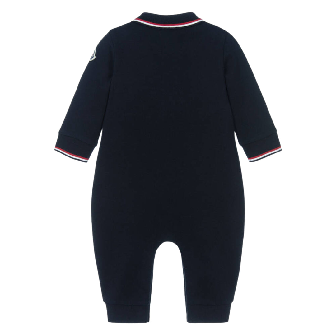 Moncler Baby Boys Navy Romper