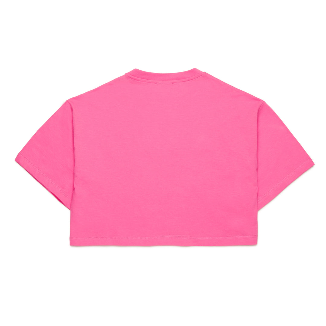 Diesel Tarki Pink Cropped T-Shirt