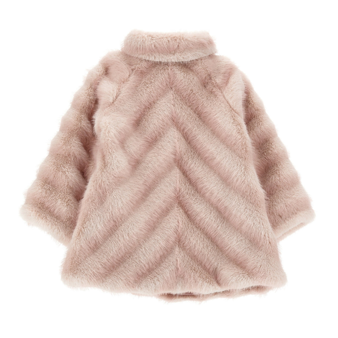 Monnalisa Faux Fur Coat