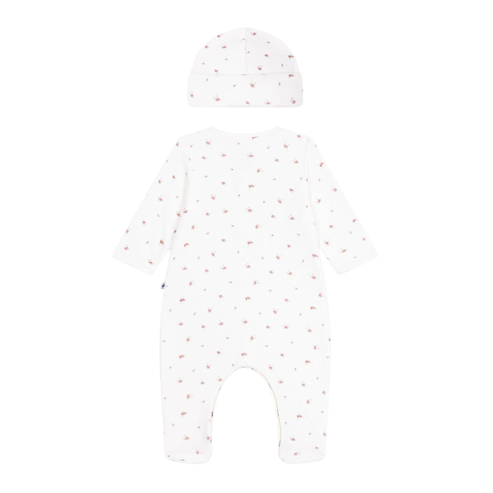 Petit Bateau Baby Girls Berry Pyjama Set