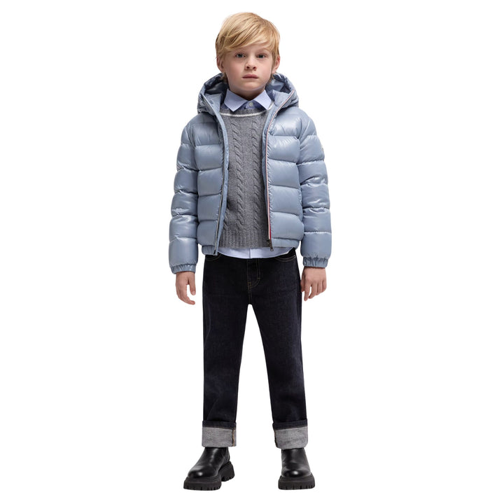Moncler New Aubert Light Blue Jacket