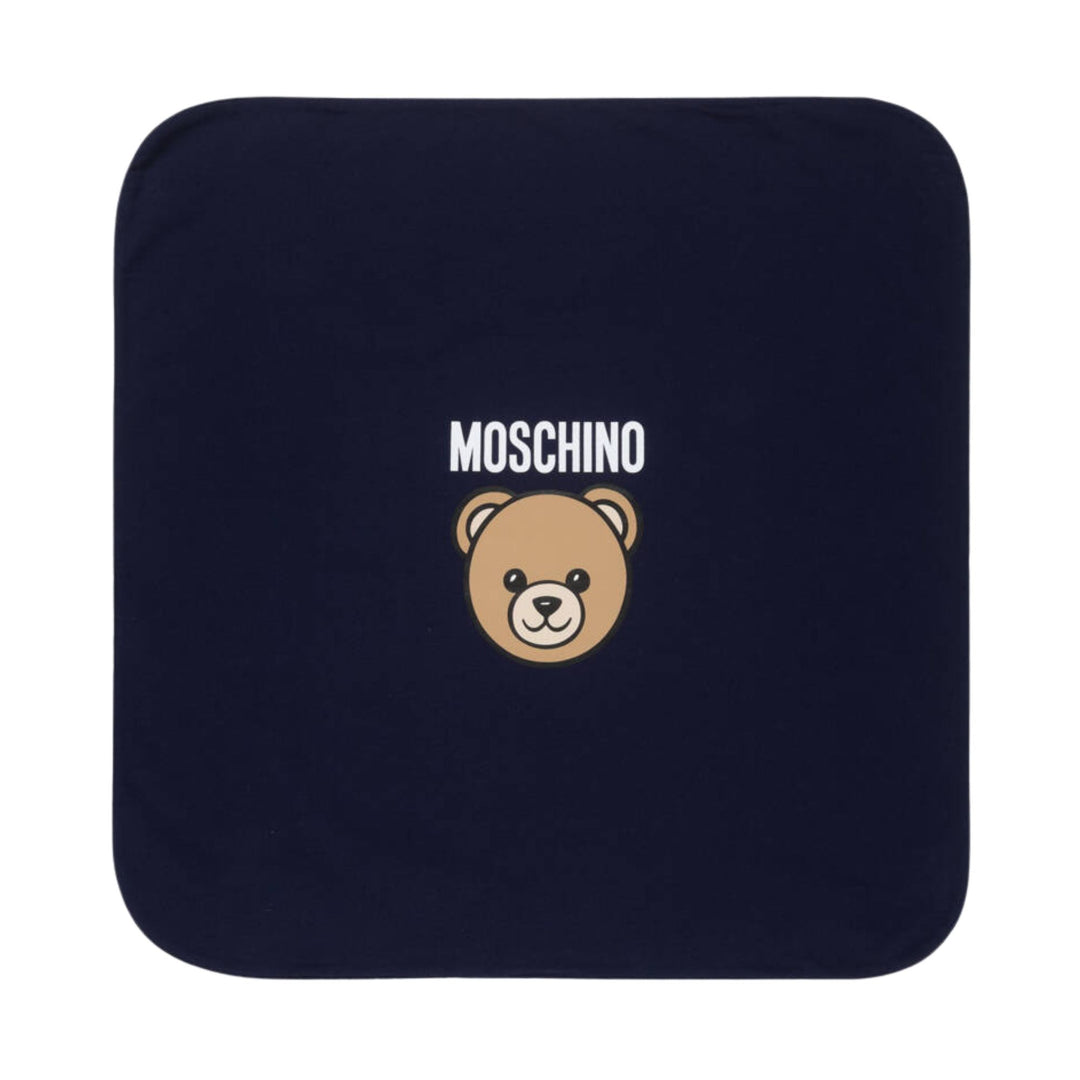 Moschino Baby Boys Navy Blanket