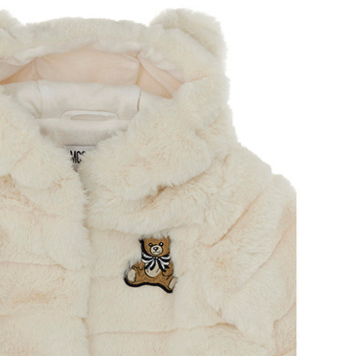 Moschino Baby Girls Teddy Fur Jacket